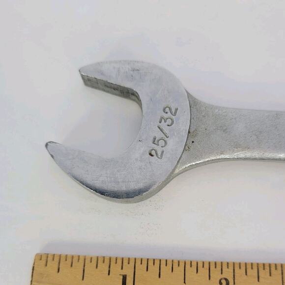 VTG. Craftsman Open End Wrench 25/32 & 13/16 V Series USA Forged - Picture 3 of 8